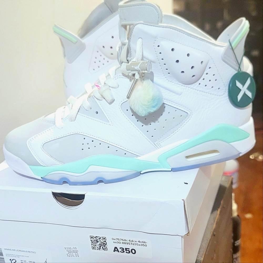 Air Jordan Retro 6 Mint Foam